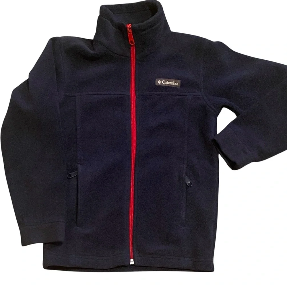 Columbia Boys Fleece Jacket Navy XS